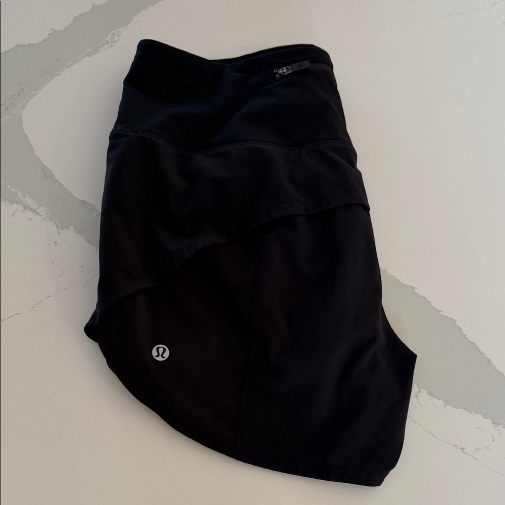 lululemon athletica Black Athletic Shorts